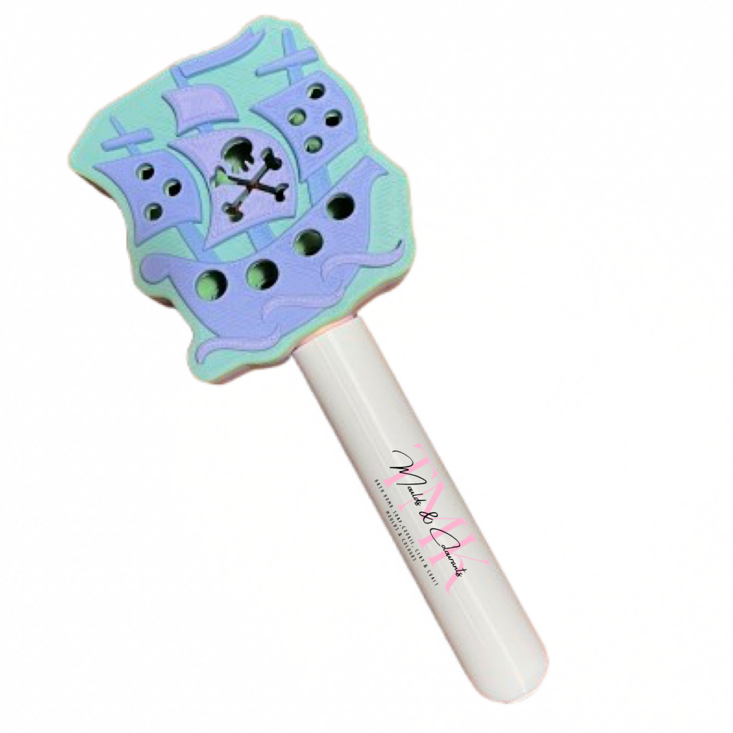 Pirate Ship Tail Magic Bath Bomb Wands STL