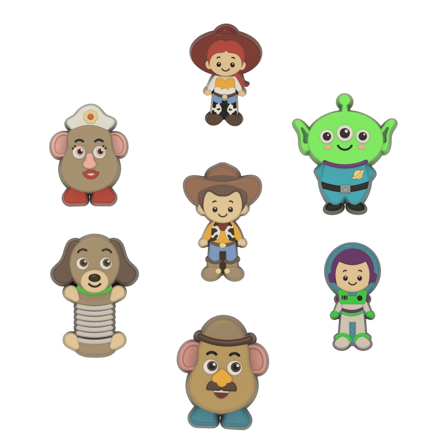Children's #2 3D printed Mould print ready files STLs