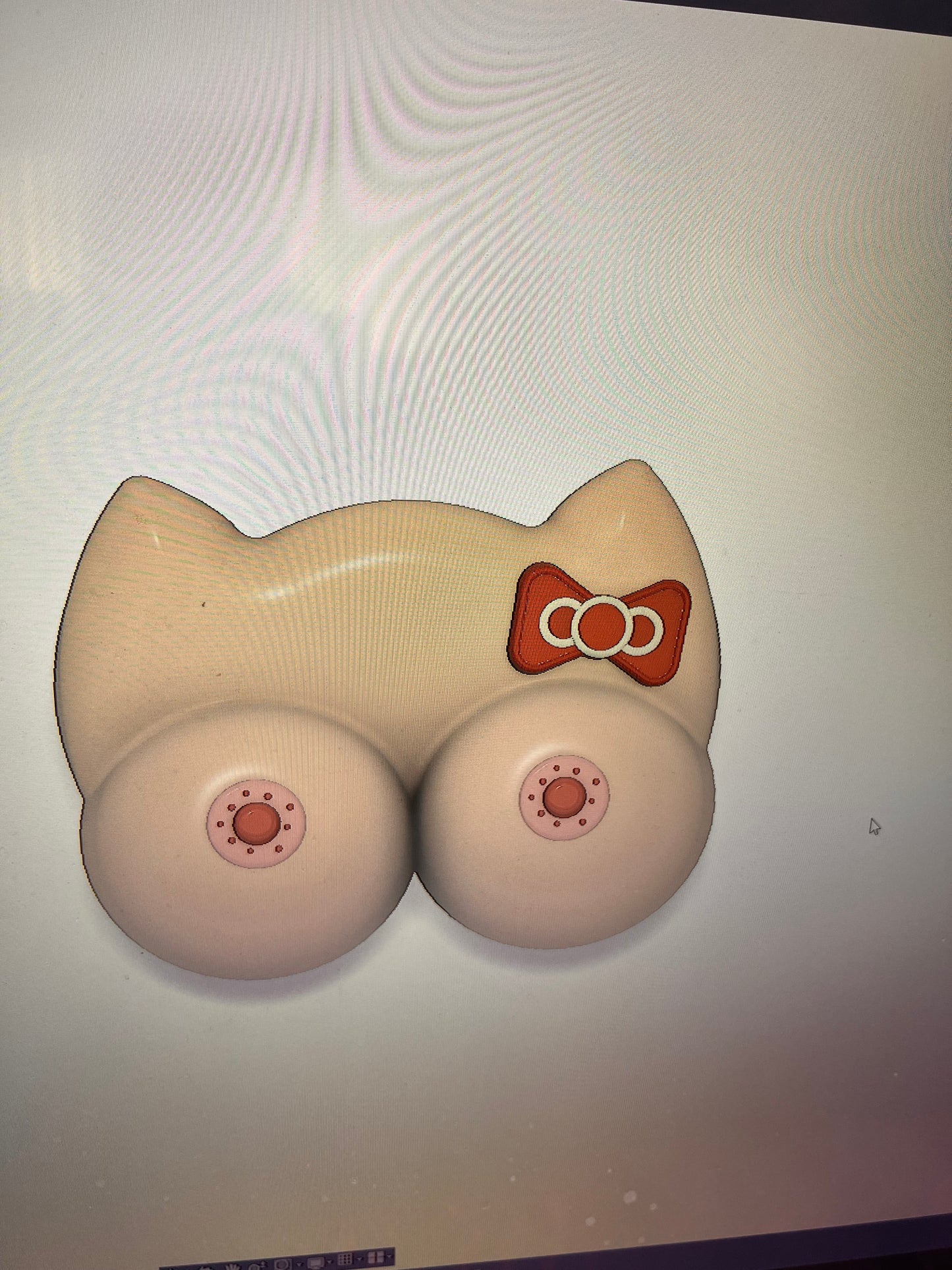 Hello Titty Mould STL