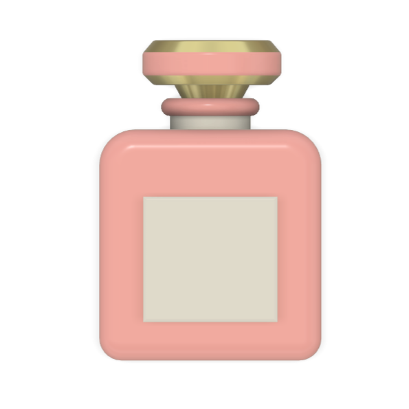 Classic Perfume Bottle and Lady Silhouette Vacuum Form Moulds