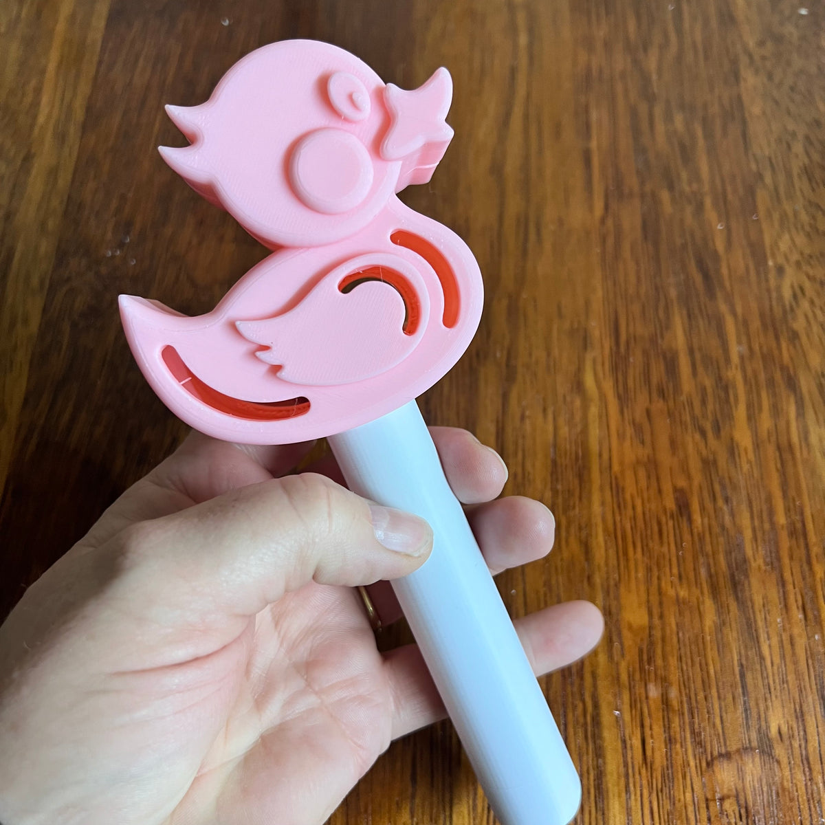 Rubber Duck Style Magic Bath Bomb Wands STL