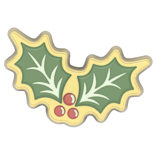 Christmas 2025 Holly Vacuum Form Mould