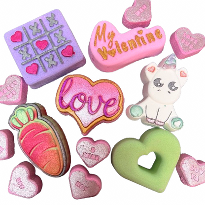 Valentines Conversation Hearts Toddler Moulds STL