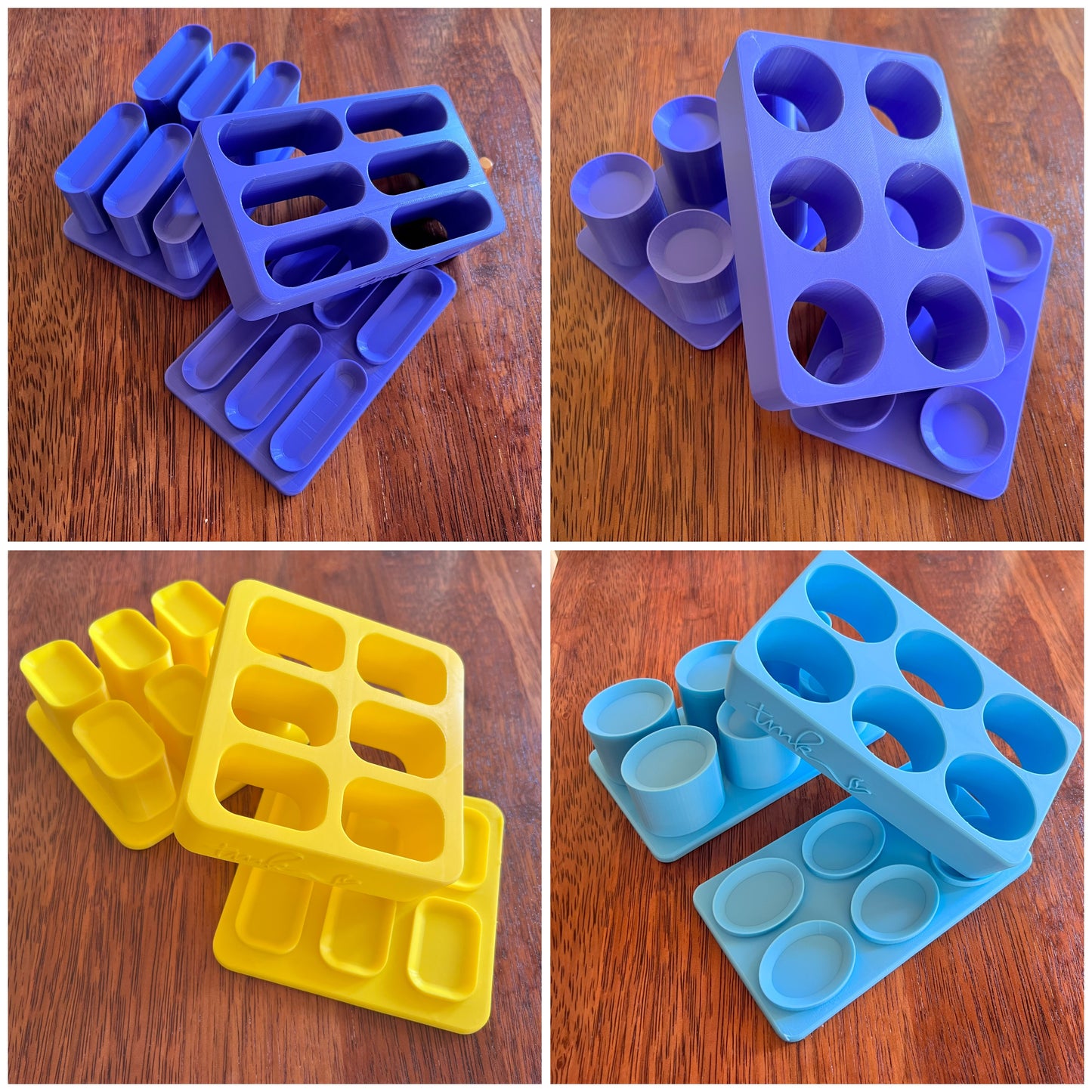 Bite Size Multi Tab 3 Piece Moulds STL