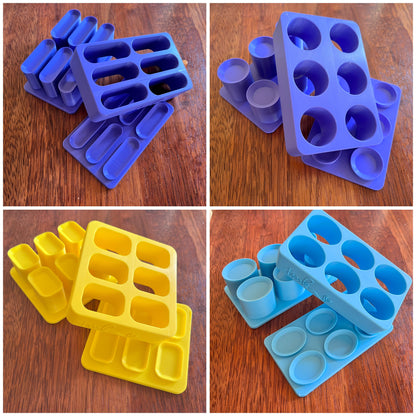 Bite Size Multi Tab 3 Piece Moulds STL