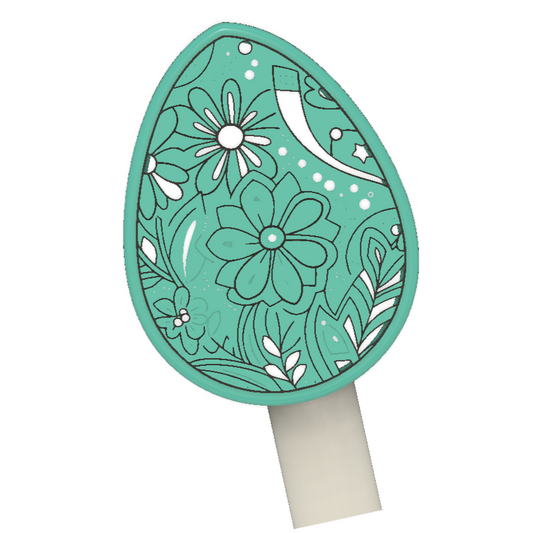 Easter Egg Style Magic Bath Bomb Wands STL