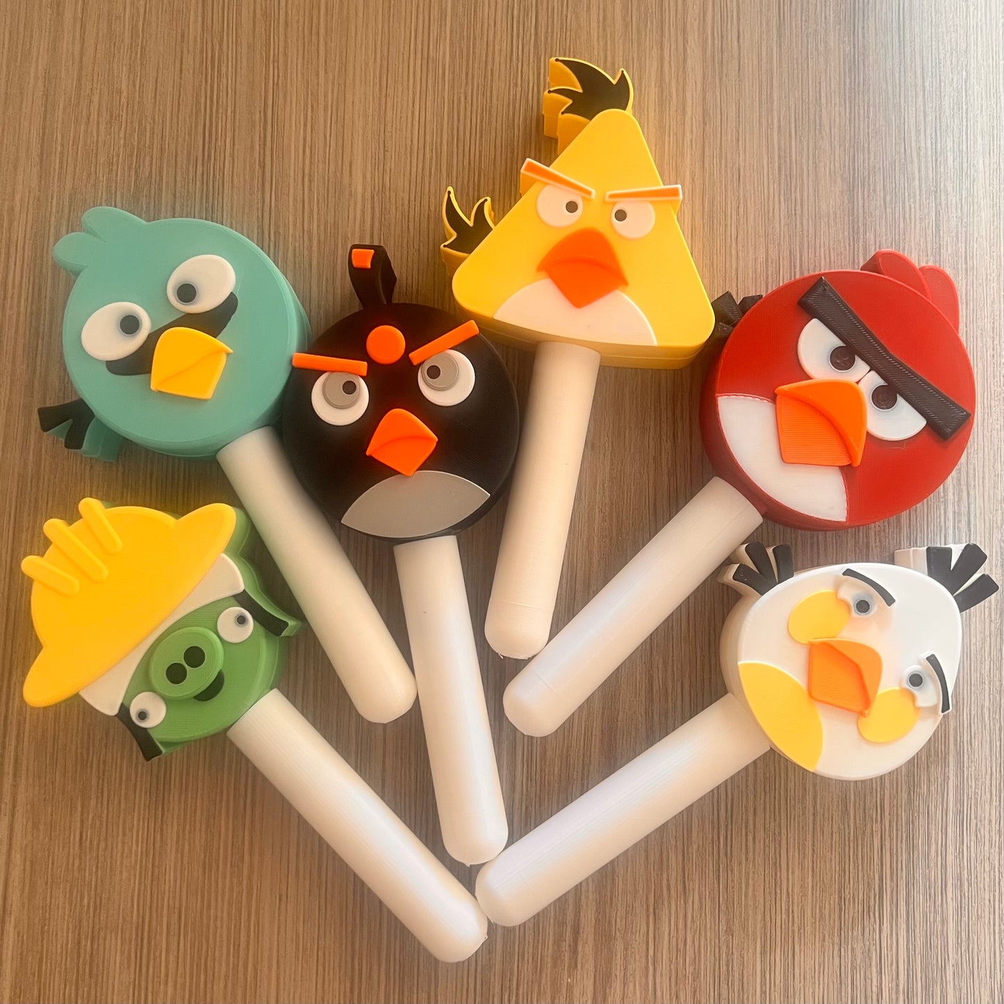 The Birds Full Colour Magic Bath Bomb Wands
