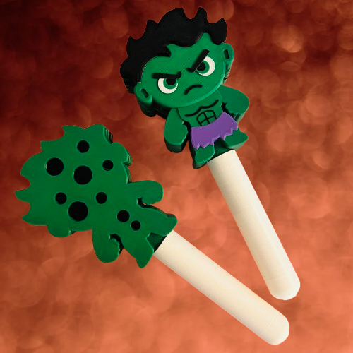 Bath Bomb Wand print ready files STLs