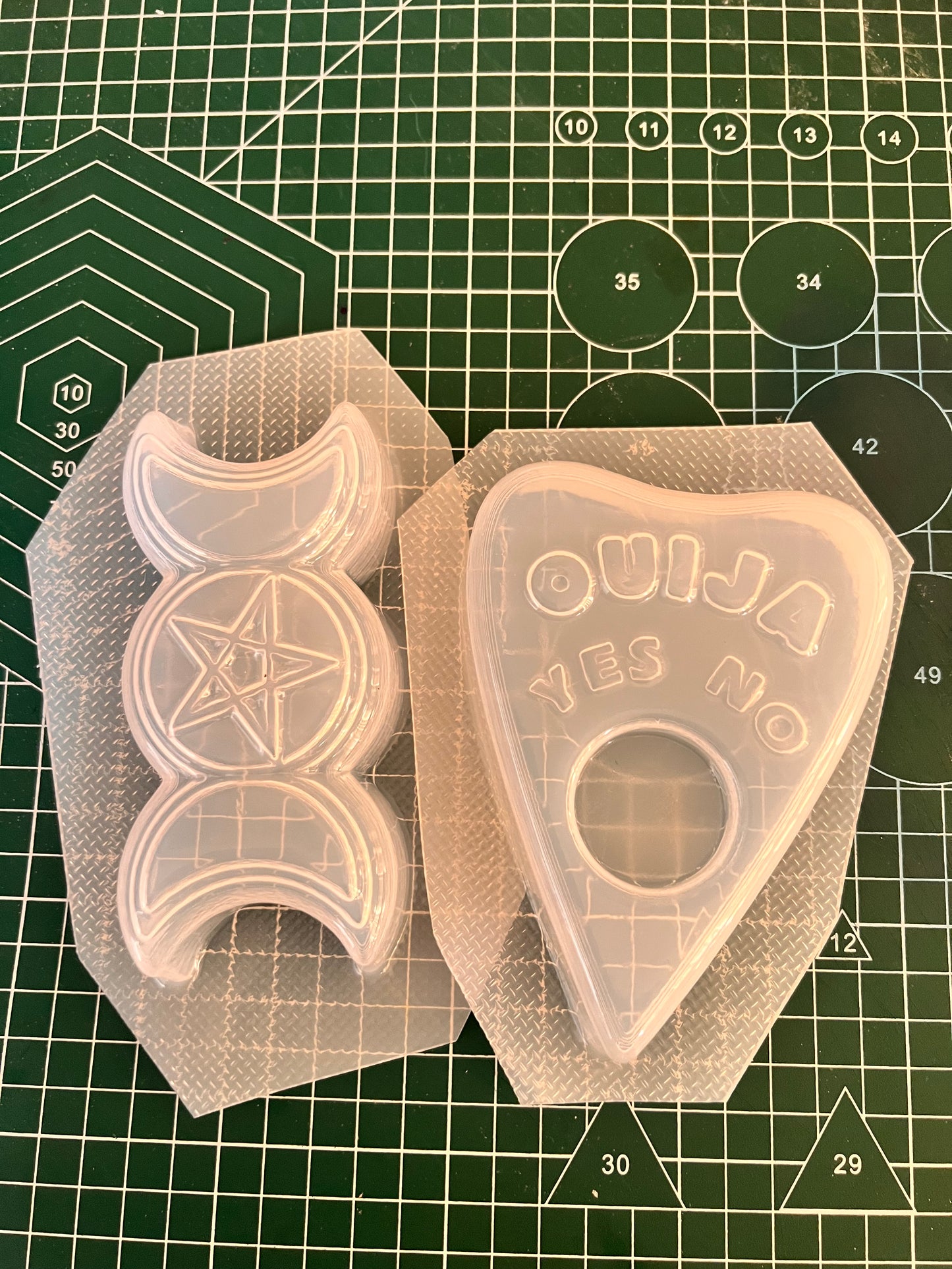 Pentagram & moons  Vacuum Form Mould