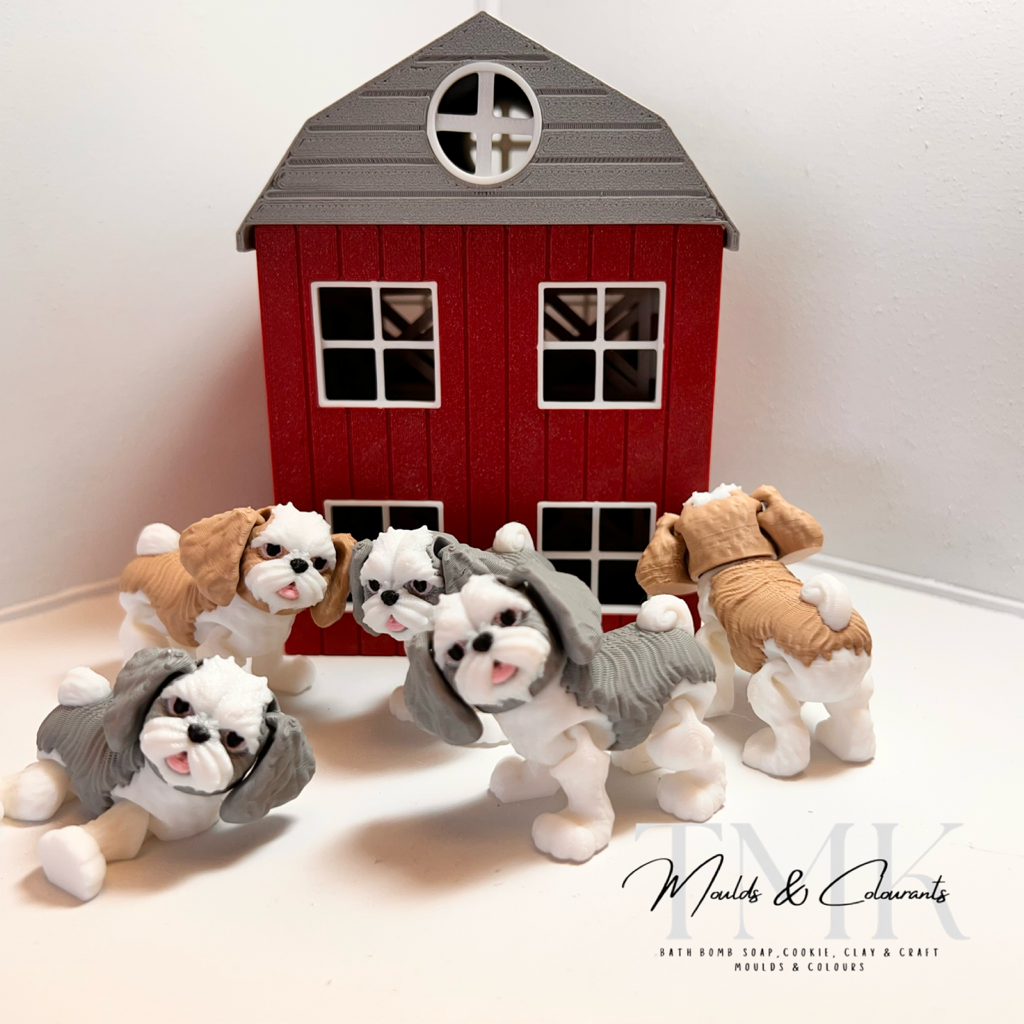Farm Themed Mini Articulated Flexi Toys 10X