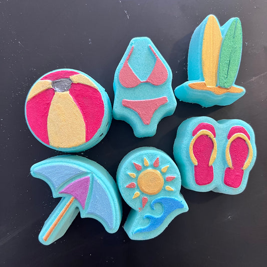 Beach Day Toddler Moulds and Plungers STL