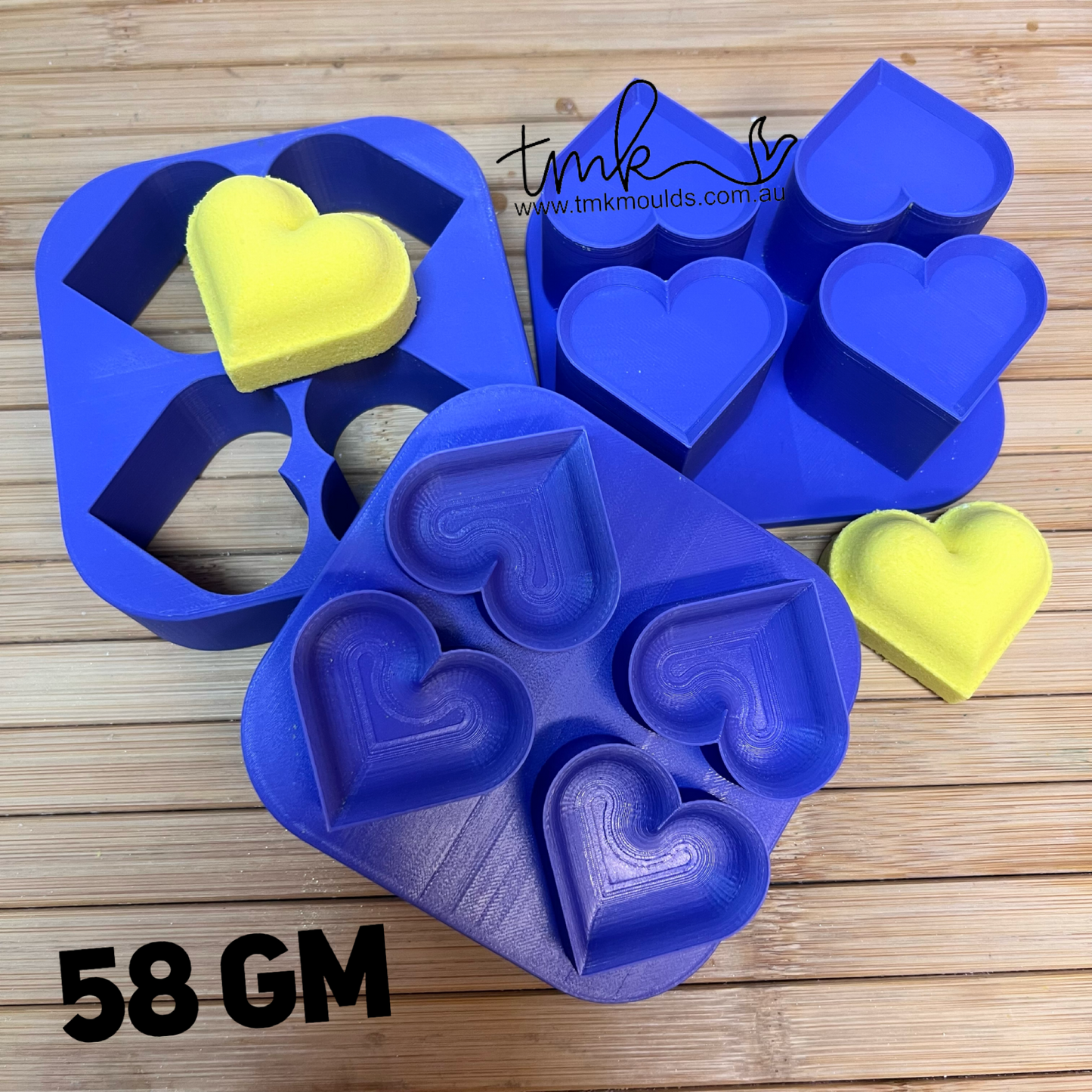 Bite Size Multi Tab 3 Piece Moulds STL