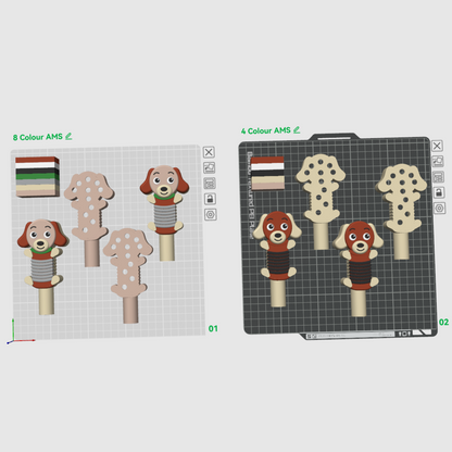 Toy Box Wands 3MF Print Files