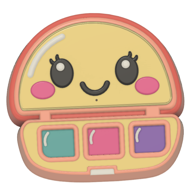 Kawaii and Chibi Style Mould print ready files STLs