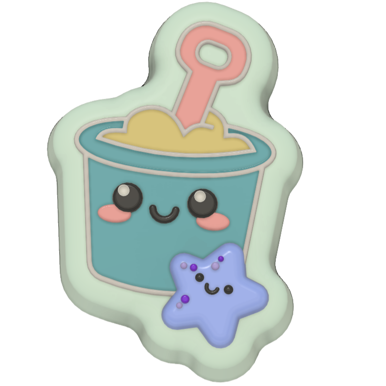 Kawaii and Chibi Style Mould print ready files STLs