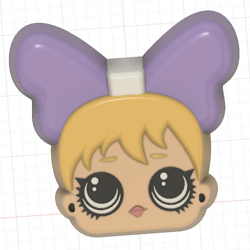 Big Eyed Dolls Collection LOL  (Vacuum Form Mould)
