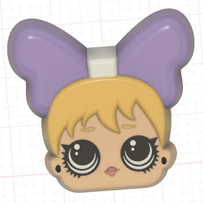 Big Eyed Dolls Collection LOL  (Vacuum Form Mould)