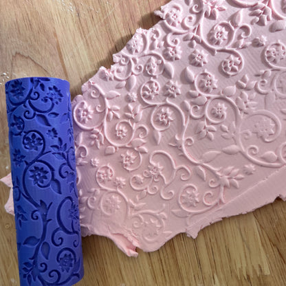 100mm Patterned Rollers For Polymer Clay, Fondant, Bubble Clay, Soap Dough