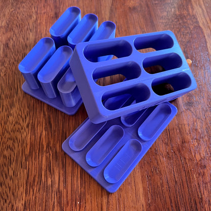 Bite Size Multi Tab 3 Piece Moulds STL