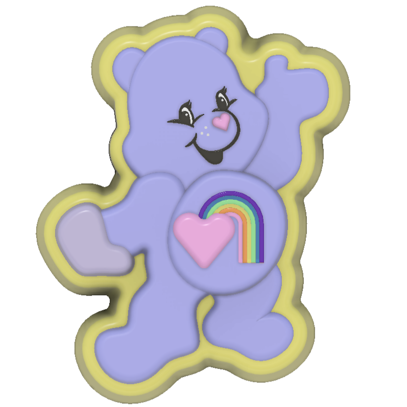 Care Bear (Vacuum Form Mould)