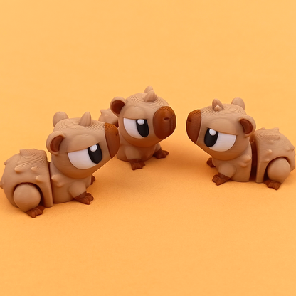 Zoo Themed Mini Articulated Flexi Toys 10X
