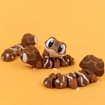 Zoo Themed Mini Articulated Flexi Toys 10X