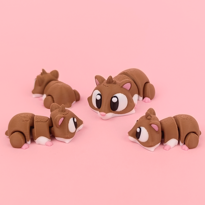 Farm Themed Mini Articulated Flexi Toys 10X