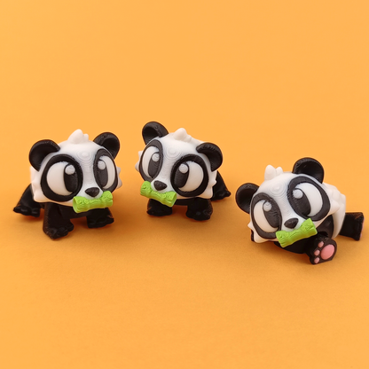 Zoo Themed Mini Articulated Flexi Toys 10X