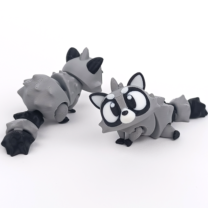 Zoo Themed Mini Articulated Flexi Toys 10X