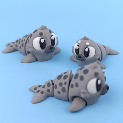 Zoo Themed Mini Articulated Flexi Toys 10X
