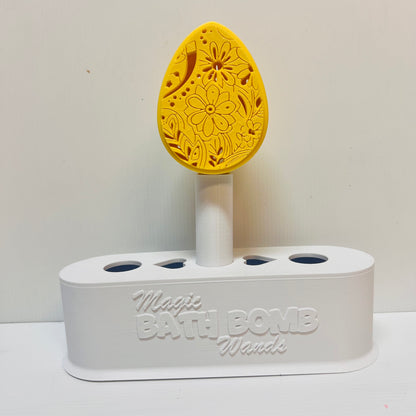 Easter Egg Style Magic Bath Bomb Wands STL