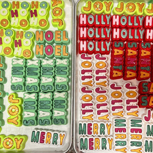 Christmas Text Hybrid Mould Christmas 2025 (3D Printed)