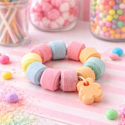 Bath Bomb Candy Bracelet and Charms Set of 7 Moulds
