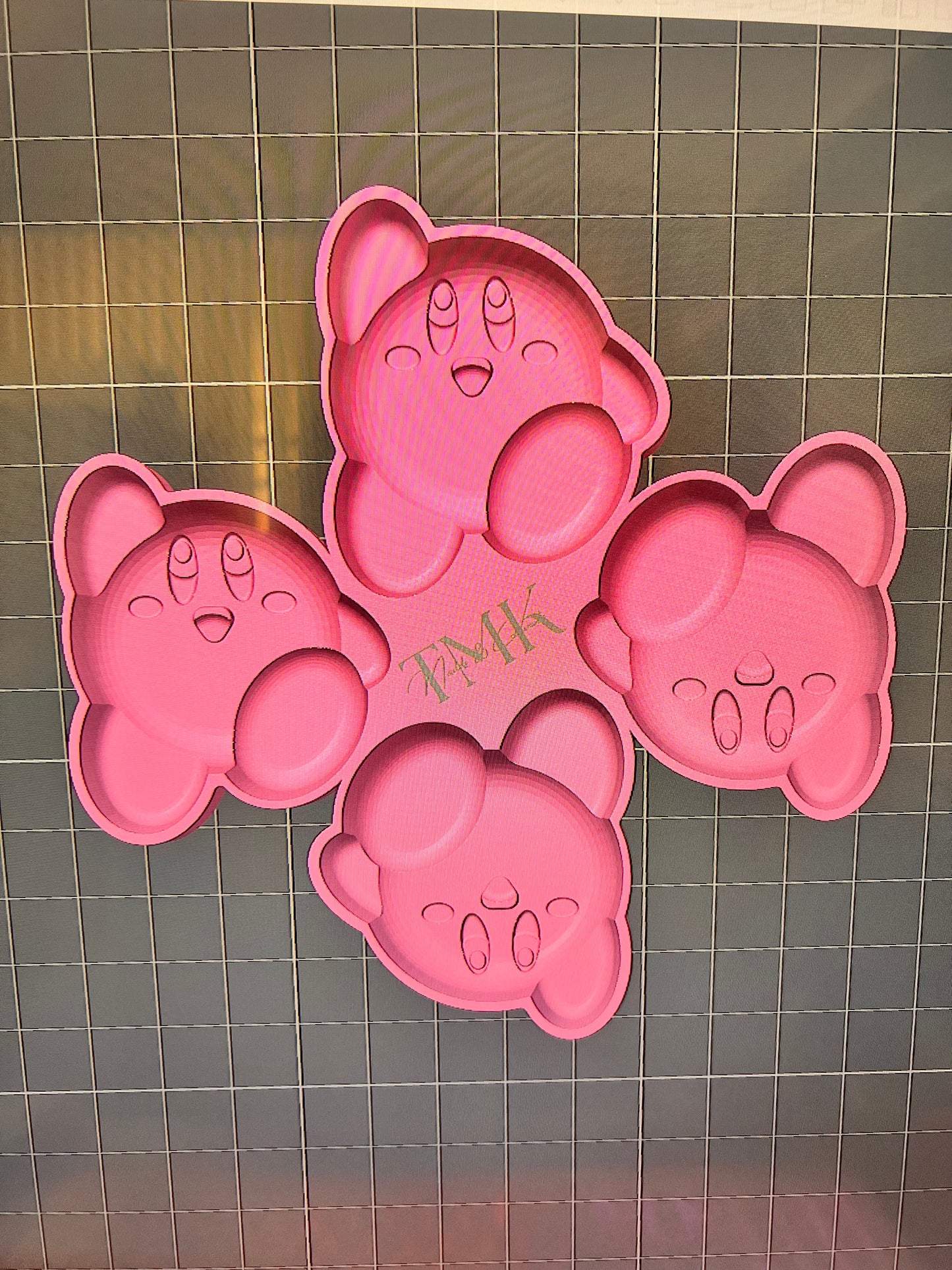Children's #1 3D printed Mould print ready files STLs