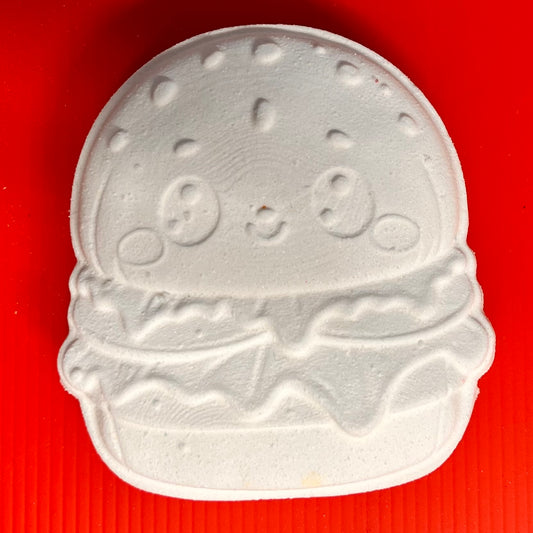 Kawaii Burger Vacuum Form Mould Bath Bombs, Soaps and Plasters