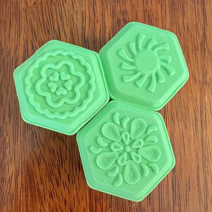 Trio Steamer Hex Shaped and Design Plates