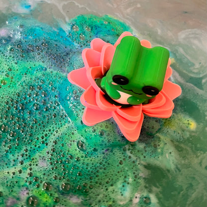 Derek the Frog for Bath Bombs, Crumble or Mini Bombs