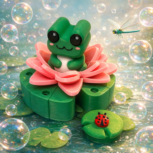 Derek the Frog for Bath Bombs, Crumble or Mini Bombs