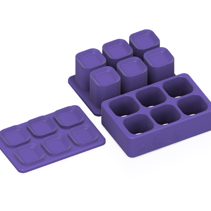 Bite Size Multi Tab 3 Piece Moulds STL