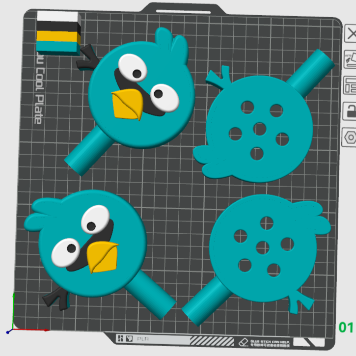 The Birds Wands 3MF Print Files