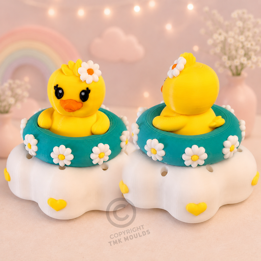 Daisy Duck Mega Float for Bath Bombs, Crumble or Mini Bombs x5