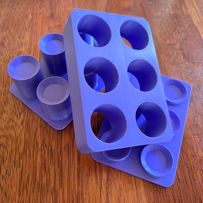 Bite Size Multi Tab 3 Piece Moulds STL