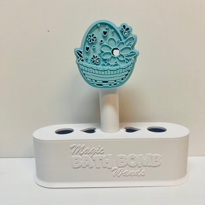 Easter Basket Style Magic Bath Bomb Wands STL