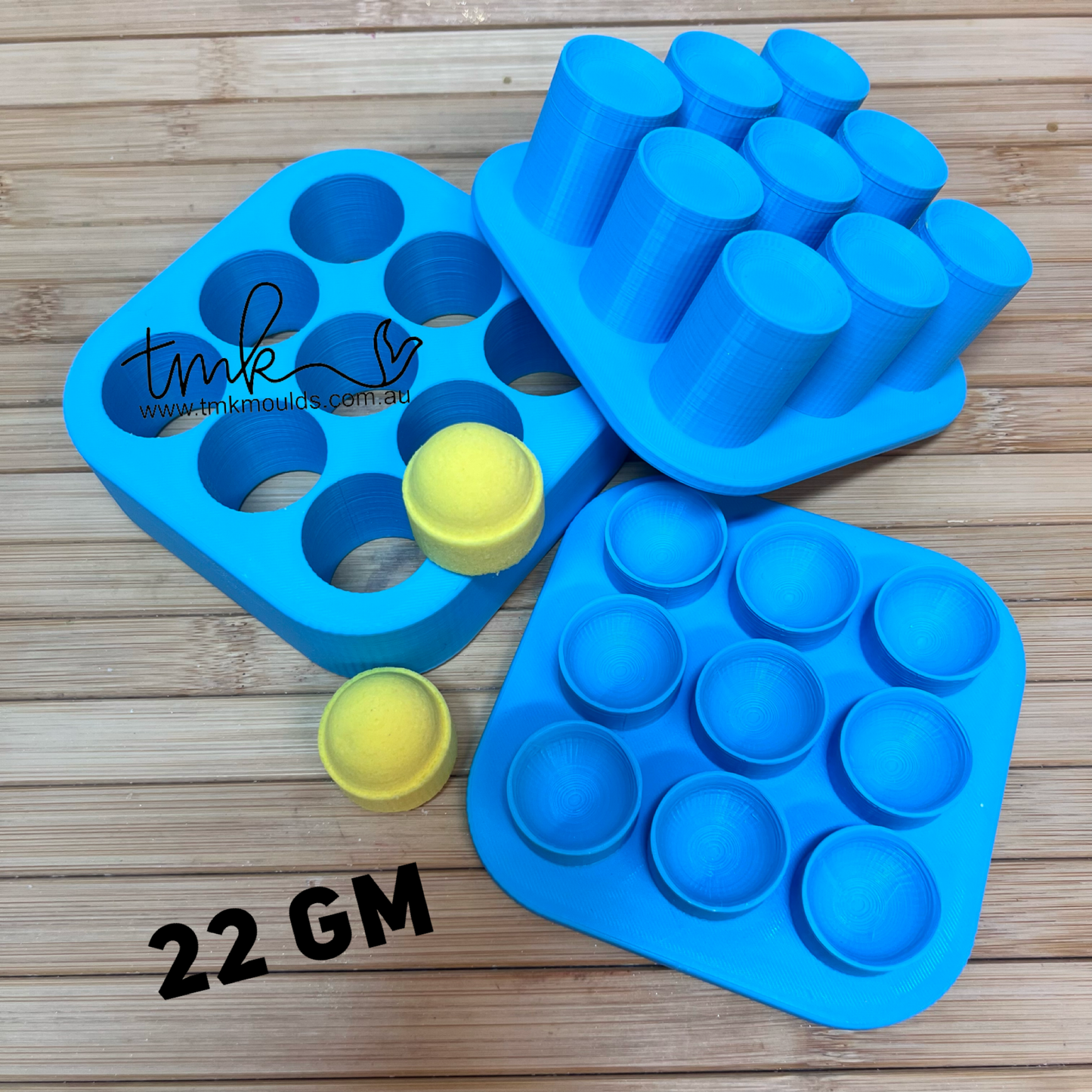 Bite Size Multi Tab 3 Piece Moulds STL