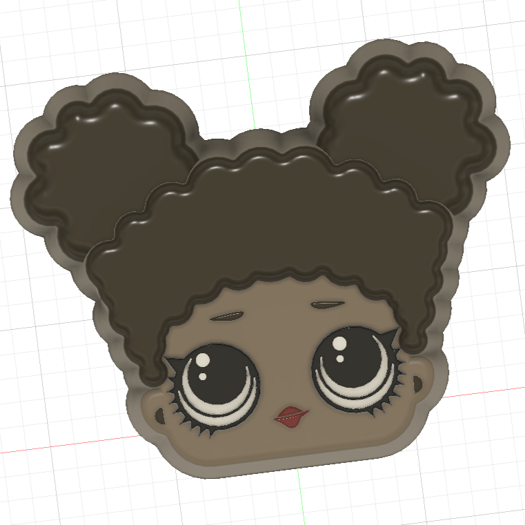 Big Eyed Dolls Collection LOL  (Vacuum Form Mould)
