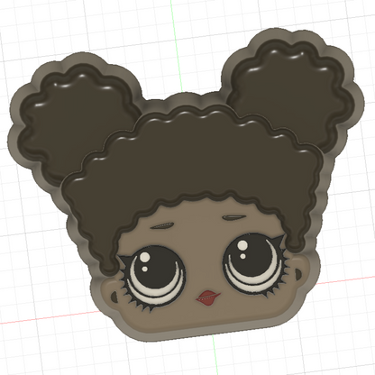 Big Eyed Dolls Collection LOL  (Vacuum Form Mould)
