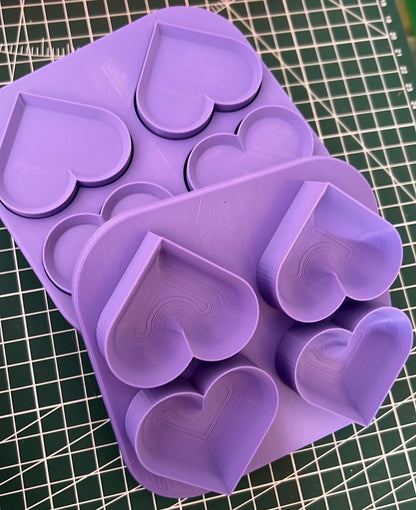 Bite Size Multi Tab 3 Piece Moulds STL