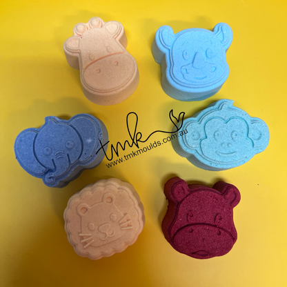 Safari Animals Toddler Moulds and Plungers STL