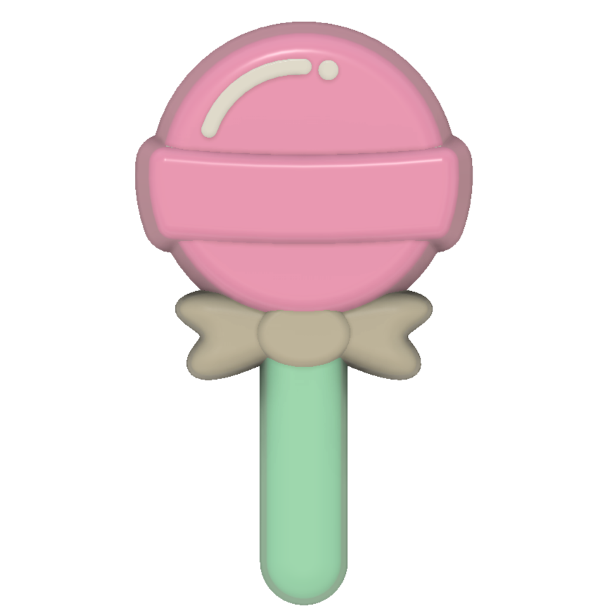 Simple Lollypop Hybrid Mould (3D Printed)