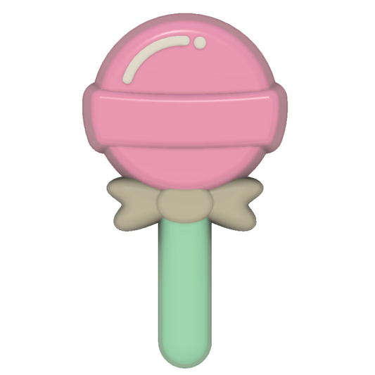 Simple Lollypop Hybrid Mould (3D Printed)